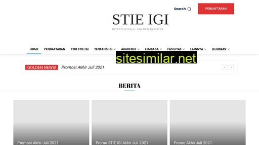stie-igi.ac.id alternative sites