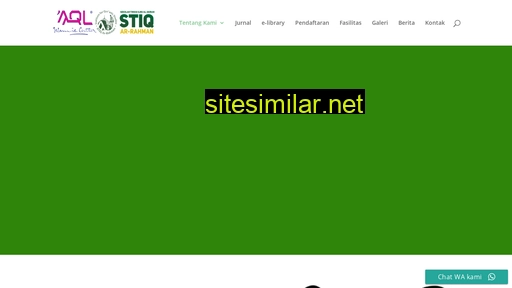 stiqarrahman.ac.id alternative sites