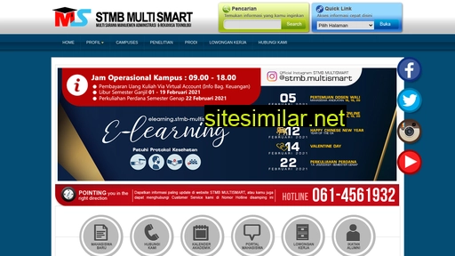 stmb-multismart.ac.id alternative sites