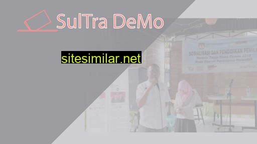 sultrademo.or.id alternative sites