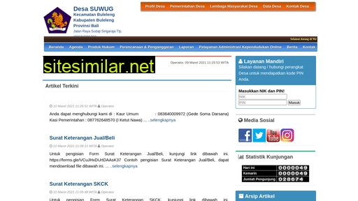 suwug-buleleng.desa.id alternative sites