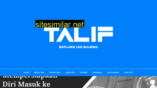 talif.id alternative sites
