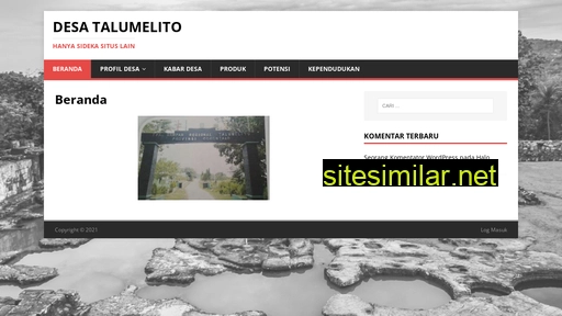 talumelito.desa.id alternative sites