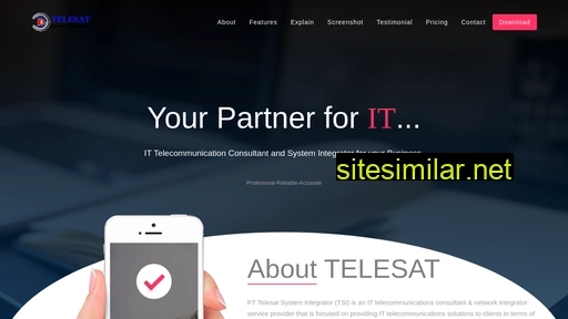 telesat.co.id alternative sites