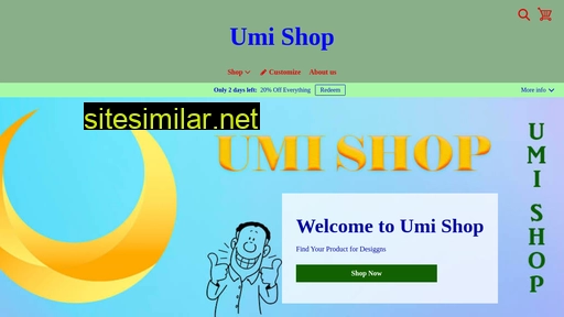 Umishop similar sites