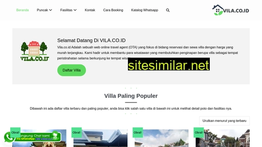 vila.co.id alternative sites