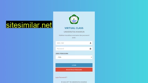 virtualclass.unkhair.ac.id alternative sites