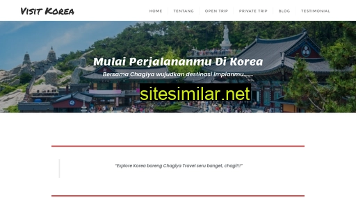 visitkorea.id alternative sites