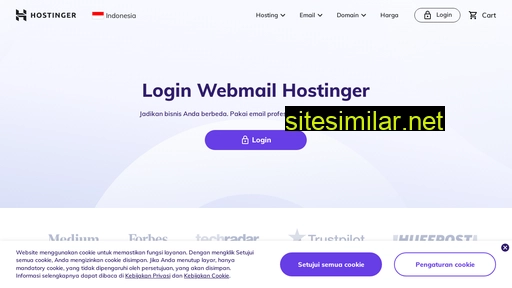 webmail.hostinger.co.id alternative sites