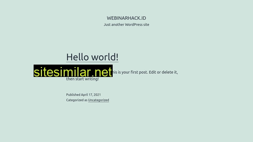 webinarhack.id alternative sites