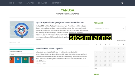 yanusa.sch.id alternative sites