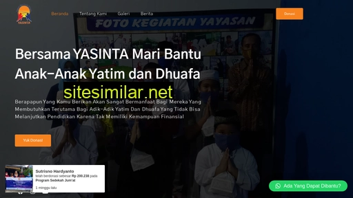 yasinta.or.id alternative sites