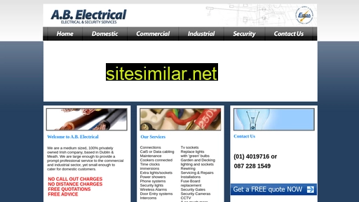 abelectrical.ie alternative sites