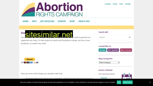 abortionrightscampaign.ie alternative sites