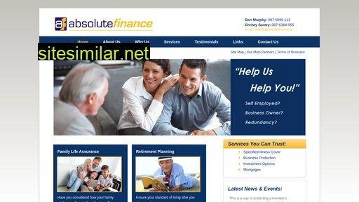 absolutefinance.ie alternative sites