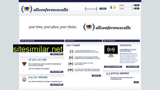 allconferencecalls.ie alternative sites