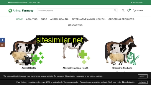 animalfarmacy.ie alternative sites