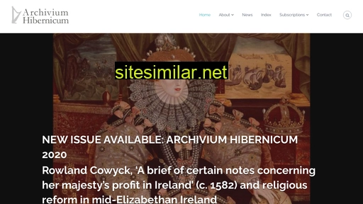 archiviumhibernicum.ie alternative sites
