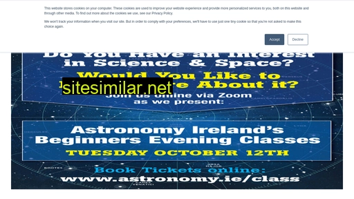 astronomy.ie alternative sites
