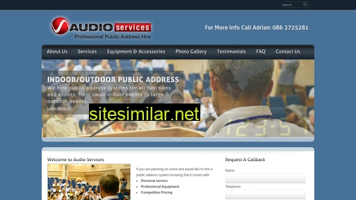 audioservices.ie alternative sites