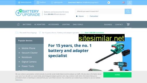 batteryupgrade.ie alternative sites