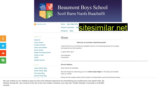beaumontboys.scoilnet.ie alternative sites