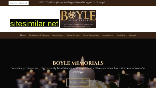 Boylememorials similar sites