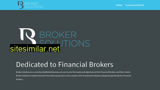 Brokersolutions similar sites
