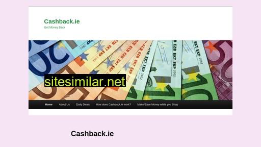 cashback.ie alternative sites