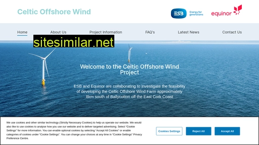 celticoneoffshorewind.ie alternative sites