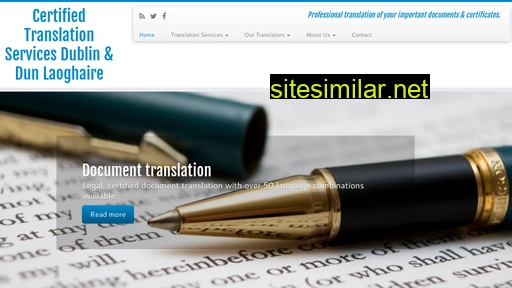 certifiedtranslation.ie alternative sites
