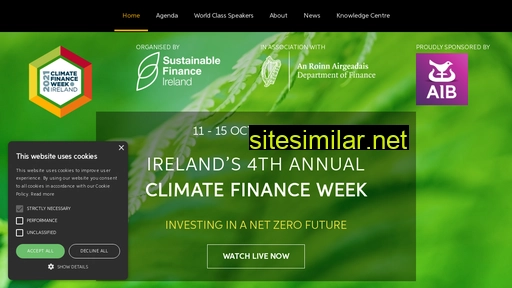 climatefinanceweek2021.ie alternative sites