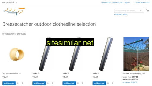 clothesline.ie alternative sites