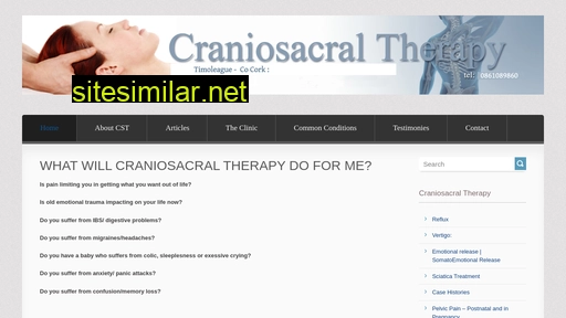 craniosacraltherapy.ie alternative sites