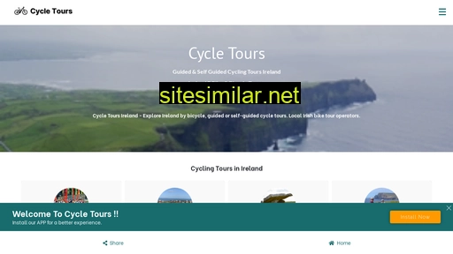 cycletours.ie alternative sites