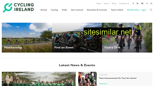 cyclingireland.ie alternative sites