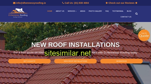 dhennessyroofing.ie alternative sites
