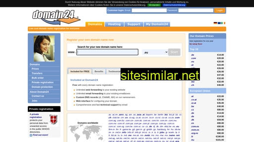 domain24.ie alternative sites