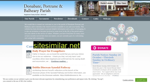 donabateparish.ie alternative sites
