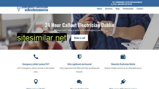 emergencyelectriciansdublin.ie alternative sites