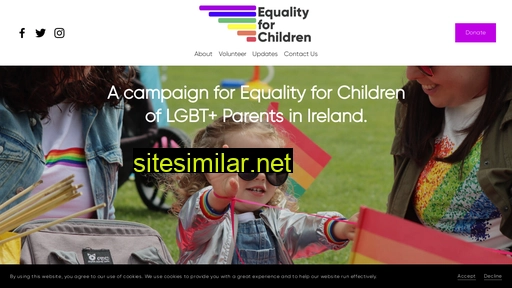Equalityforchildren similar sites