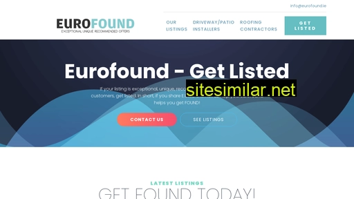 Eurofound similar sites