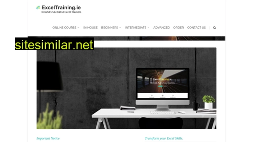 exceltraining.ie alternative sites