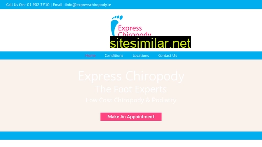 expresschiropody.ie alternative sites