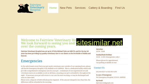 fairviewvet.ie alternative sites