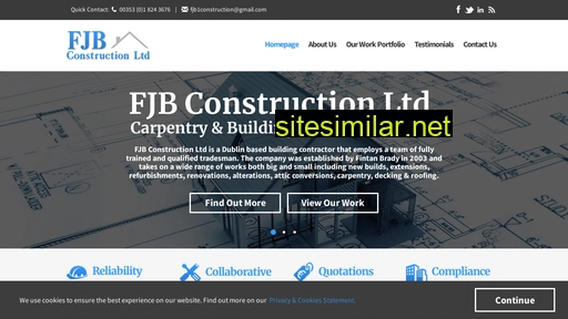 fjbconstruction.ie alternative sites