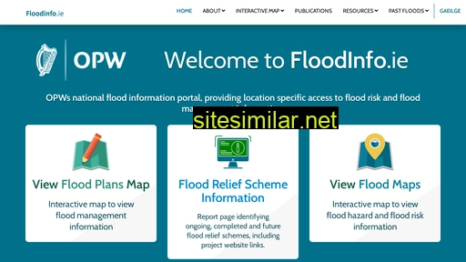 floodinfo.ie alternative sites