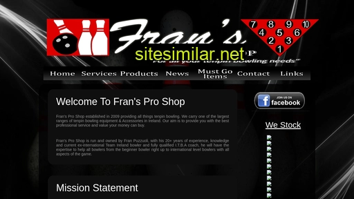 fransproshop.ie alternative sites