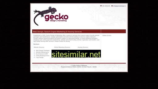 geckodesign.ie alternative sites