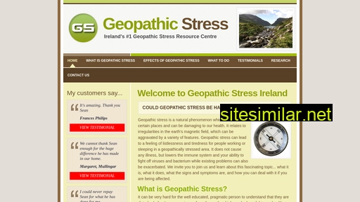 geopathicstress.ie alternative sites
